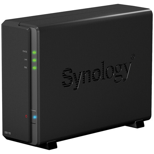 Synology DiskStation DS115 1 Bay SATA Dual Core NAS Server